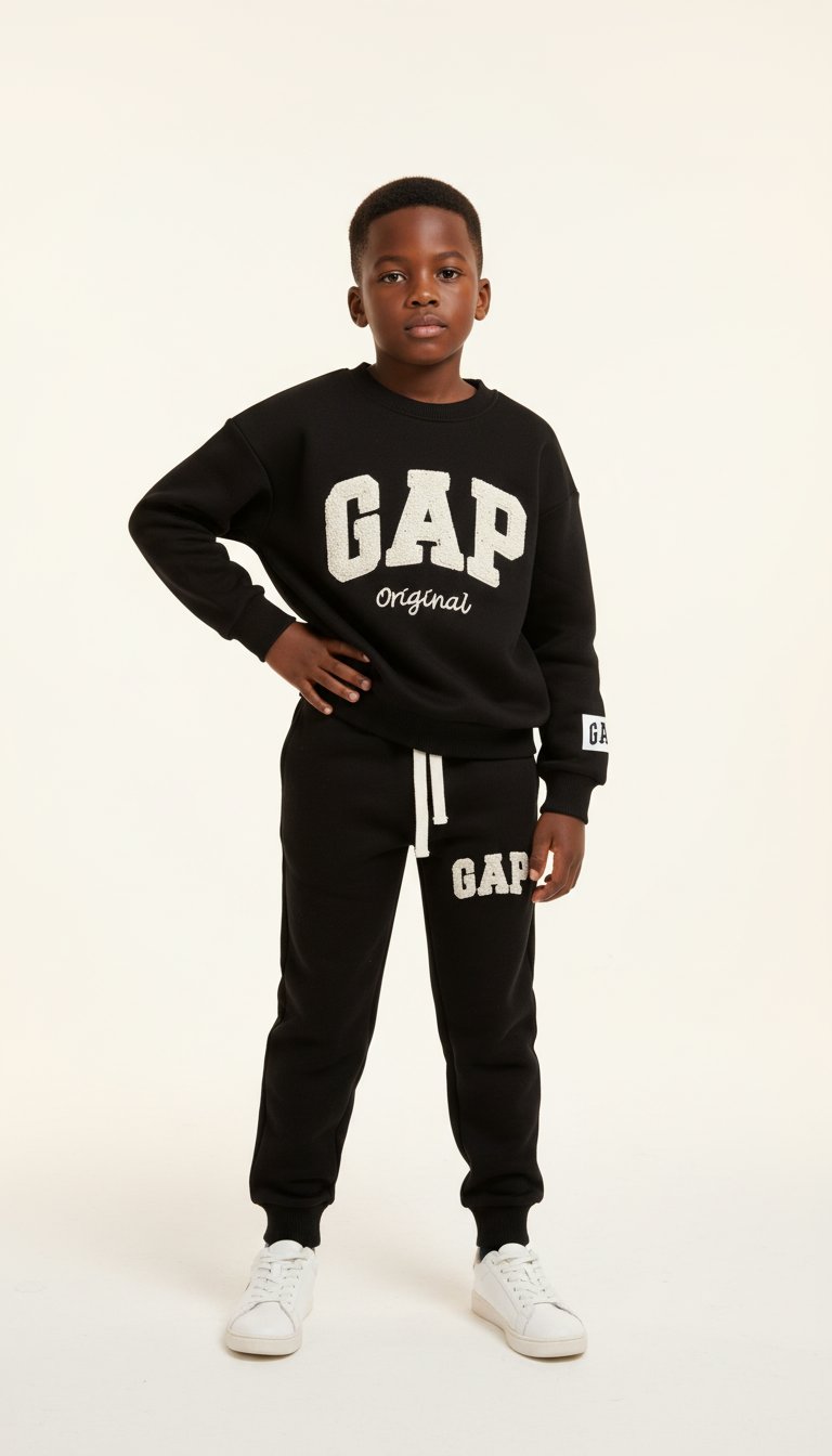Punch Embroidered Tracksuit Set