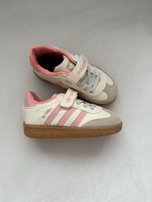 Cream & Powder Pink Sneakers