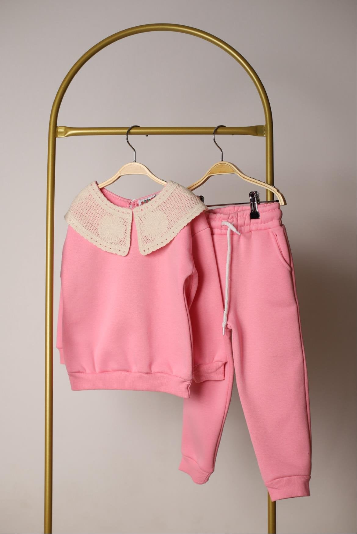 Lace Detailed Tracksuit Set