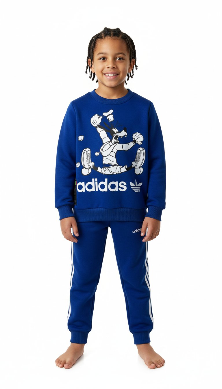 Disney Logo Detail Tracksuit Set